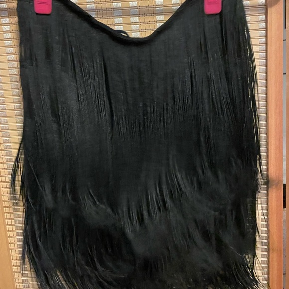 Zara Fringe Skirt - Picture 6 of 6